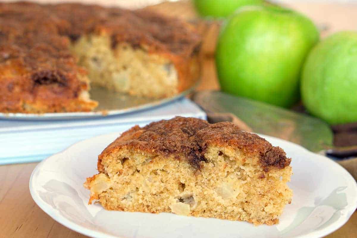 Apple Olive Oil Cake