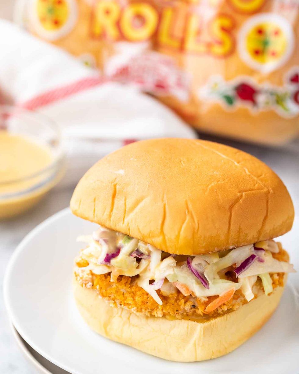 Air Fryer Crispy Chicken Sandwich