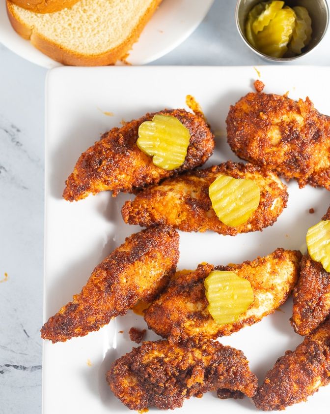 Air Fryer Nashville Hot Chicken Tenders