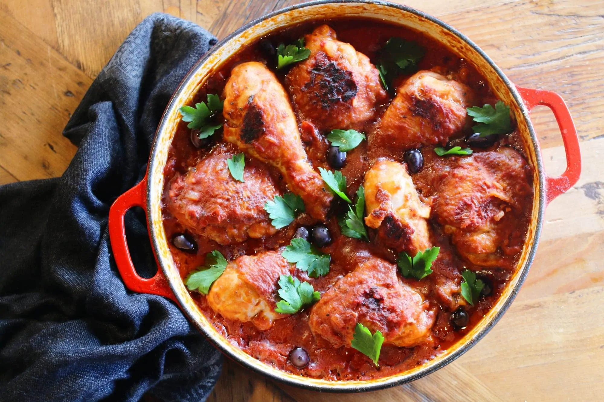 Authentic Italian Chicken Cacciatore