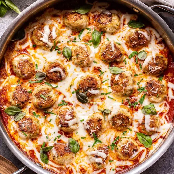 Chicken Parmesan Meatballs