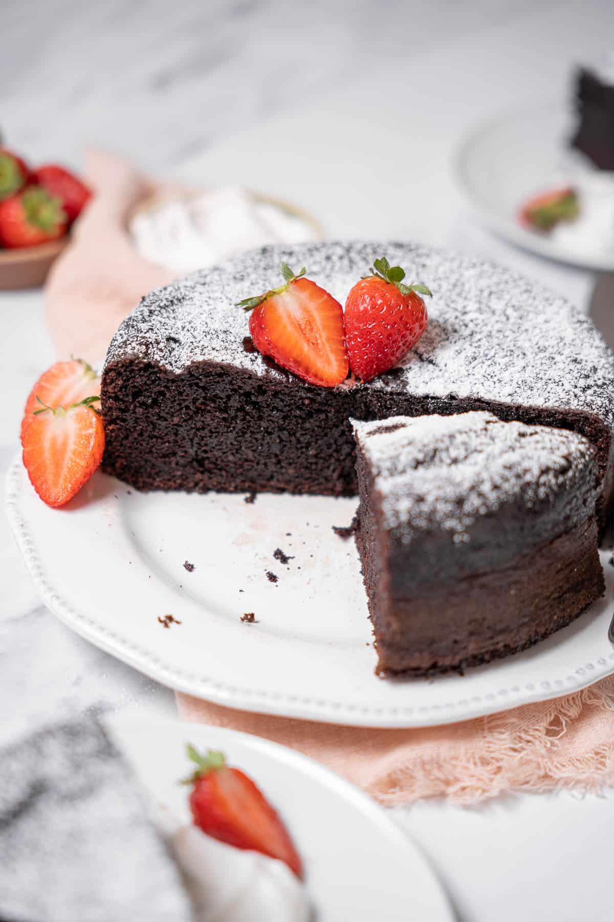 Chocolate Olive Oil Cake