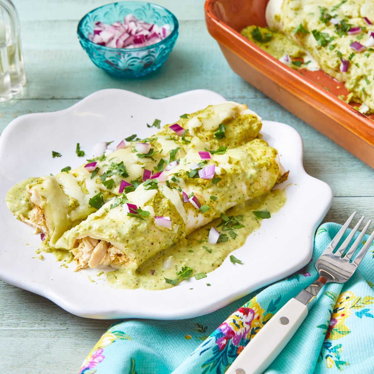 Enchiladas Verdes