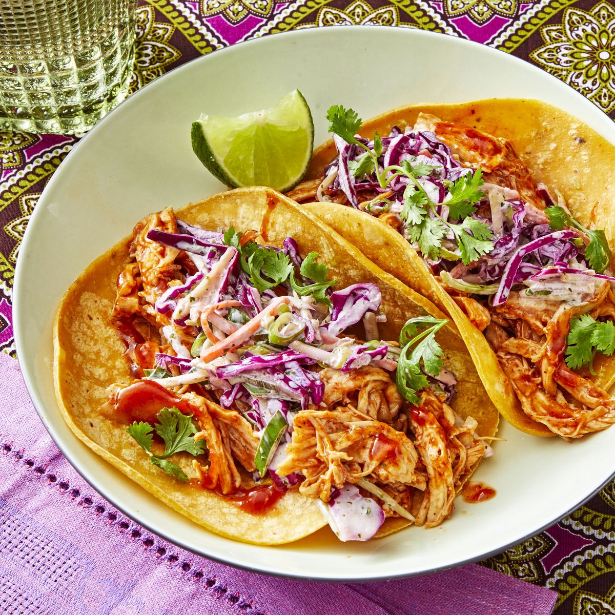 Instant Pot BBQ Chicken Tacos