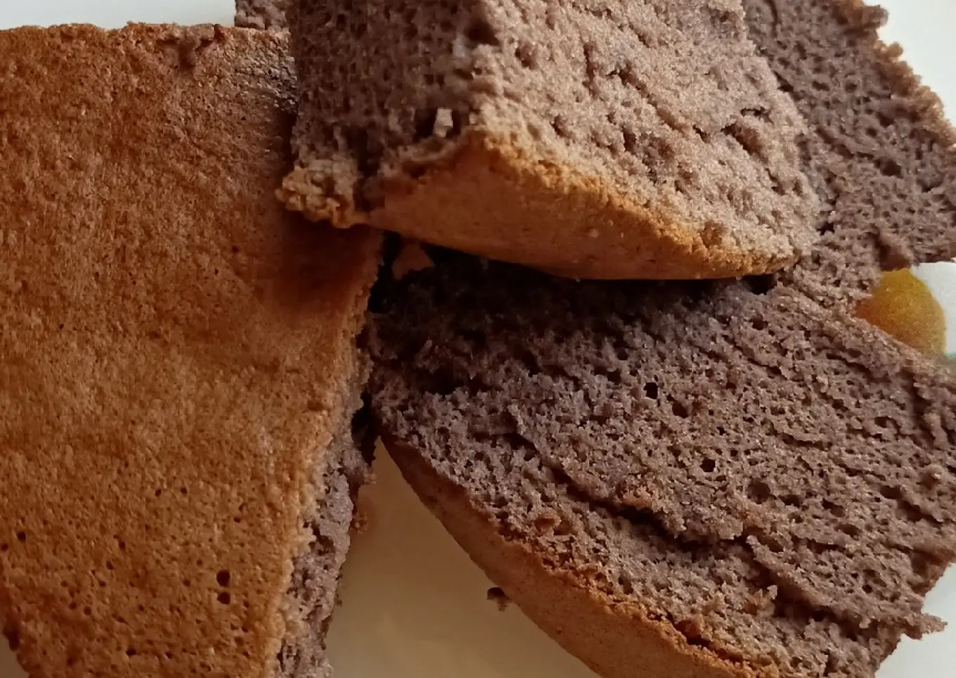 Japanese chocolate cotton sponge cake