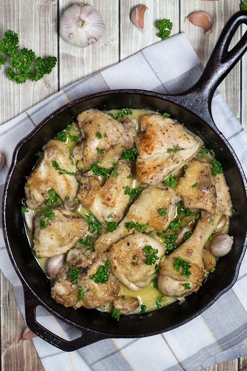 Spanish Garlic Chicken