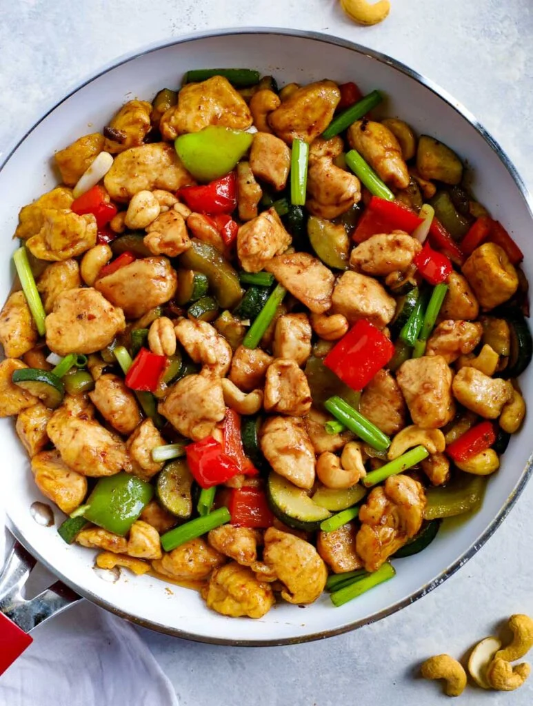 Spicy Cashew Chicken Recipe