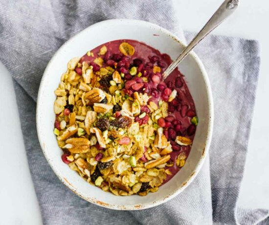 5-Minute Fall Acai Bowls