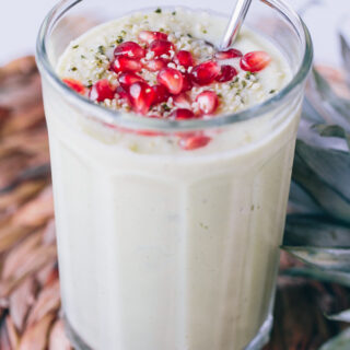 Avocado Pineapple and Banana Smoothie