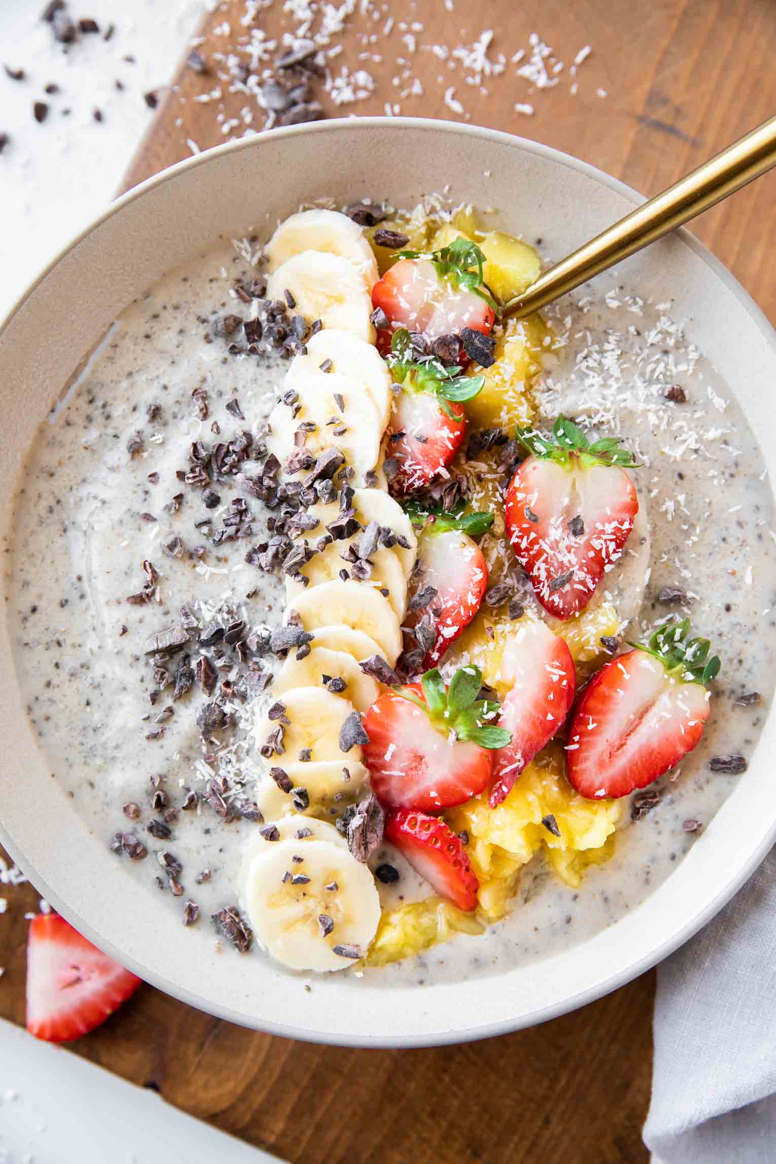 Banana Split Smoothie Bowl
