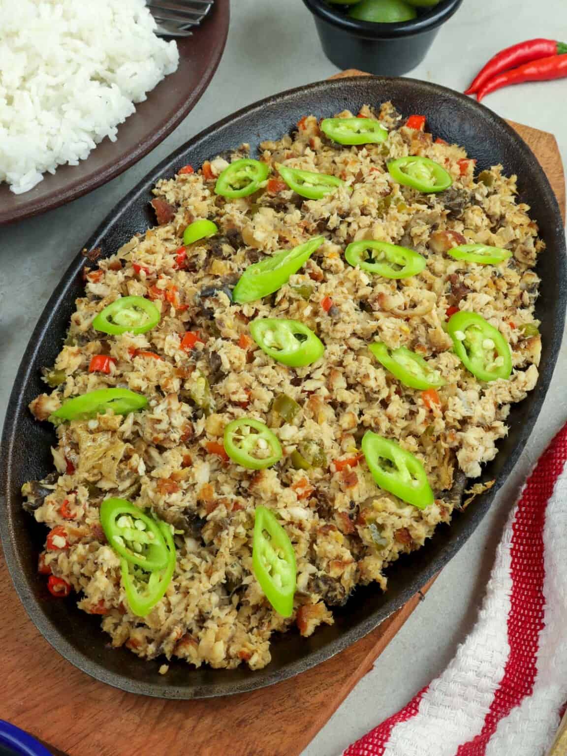 Bangus Sisig