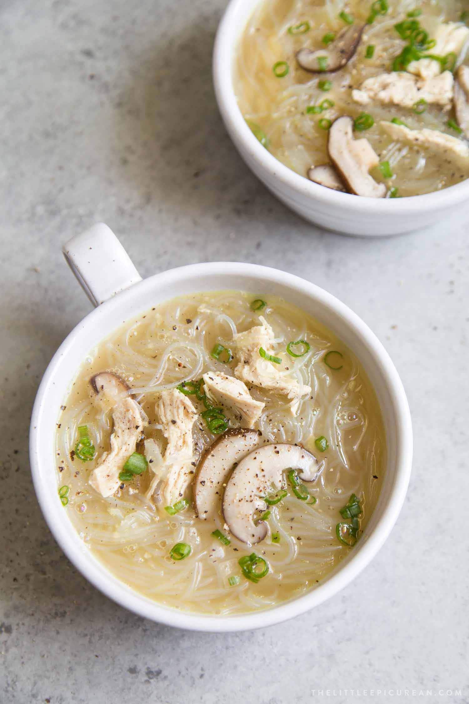 Chicken Sotanghon Soup
