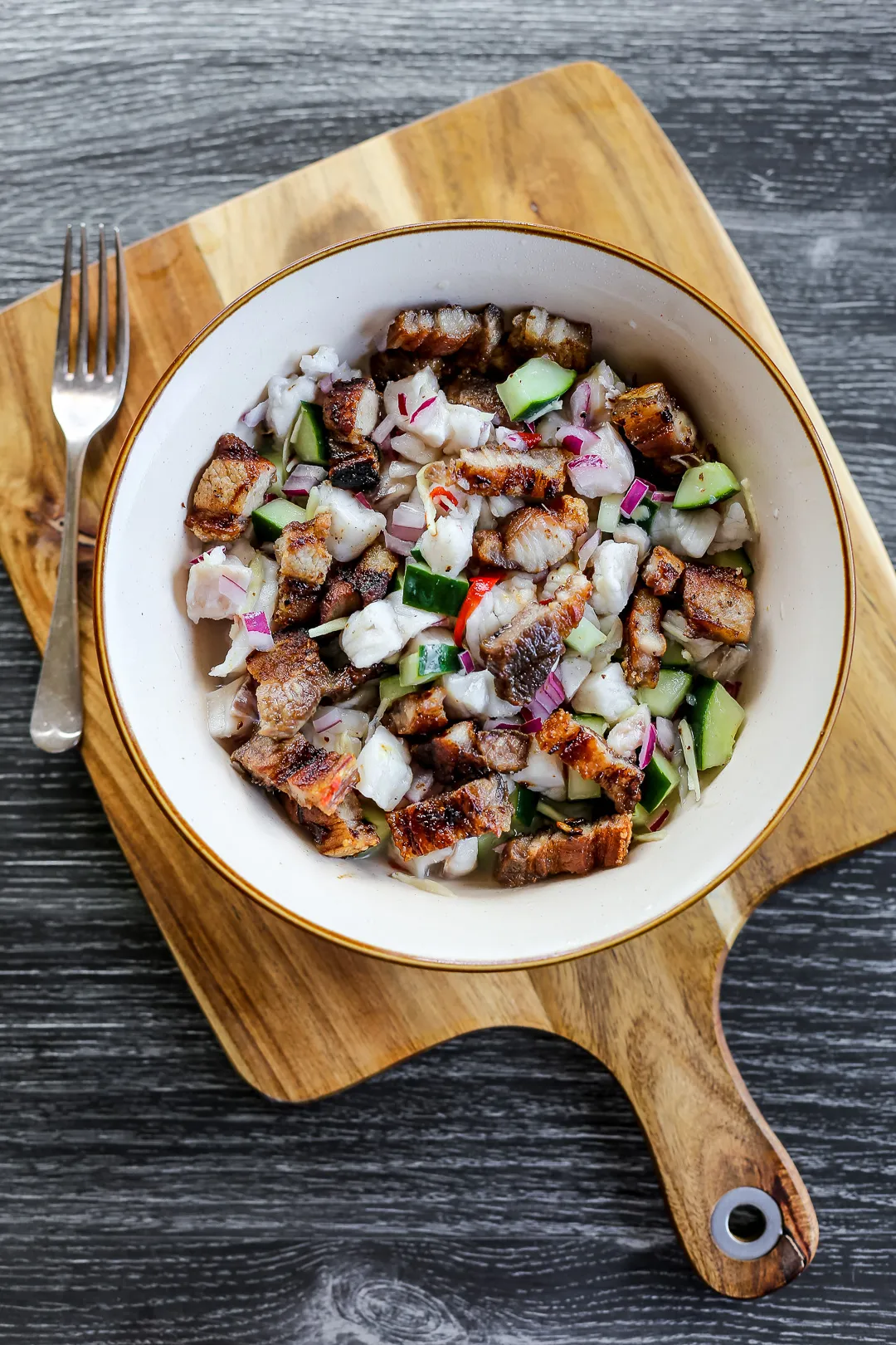  Cured Fish And Grilled Pork