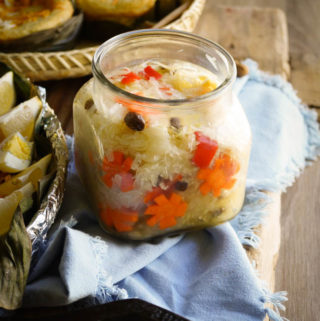 FILIPINO STYLE PICKLED PAPAYA