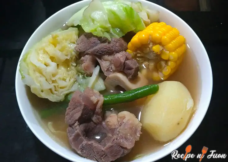 Filipino Beef Marrow Soup