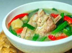 Filipino Boiled Pork Soup