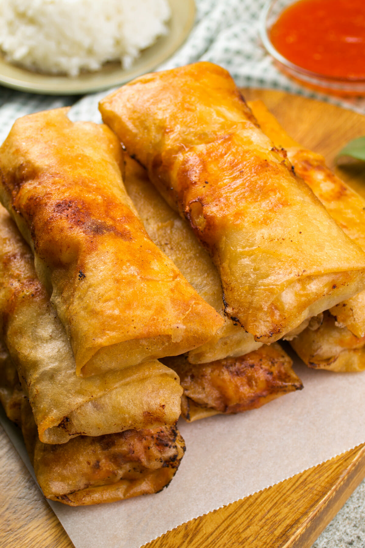 Filipino Chicken Lumpia