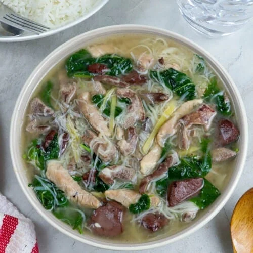 Filipino Pork  Liver Soup