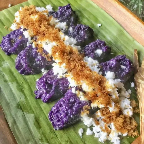 Filipino Purple Rice Cake