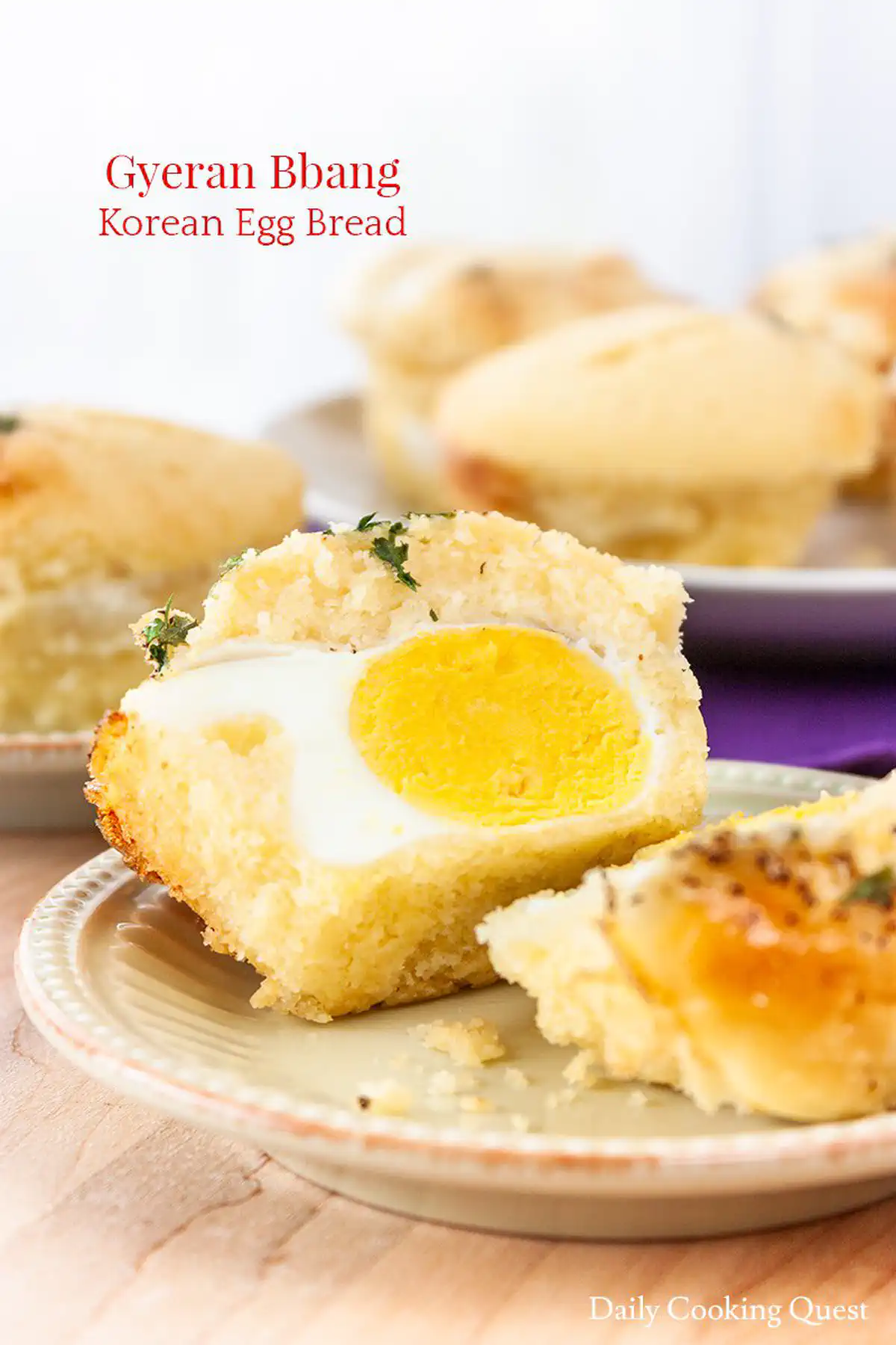 Korean Egg Bread