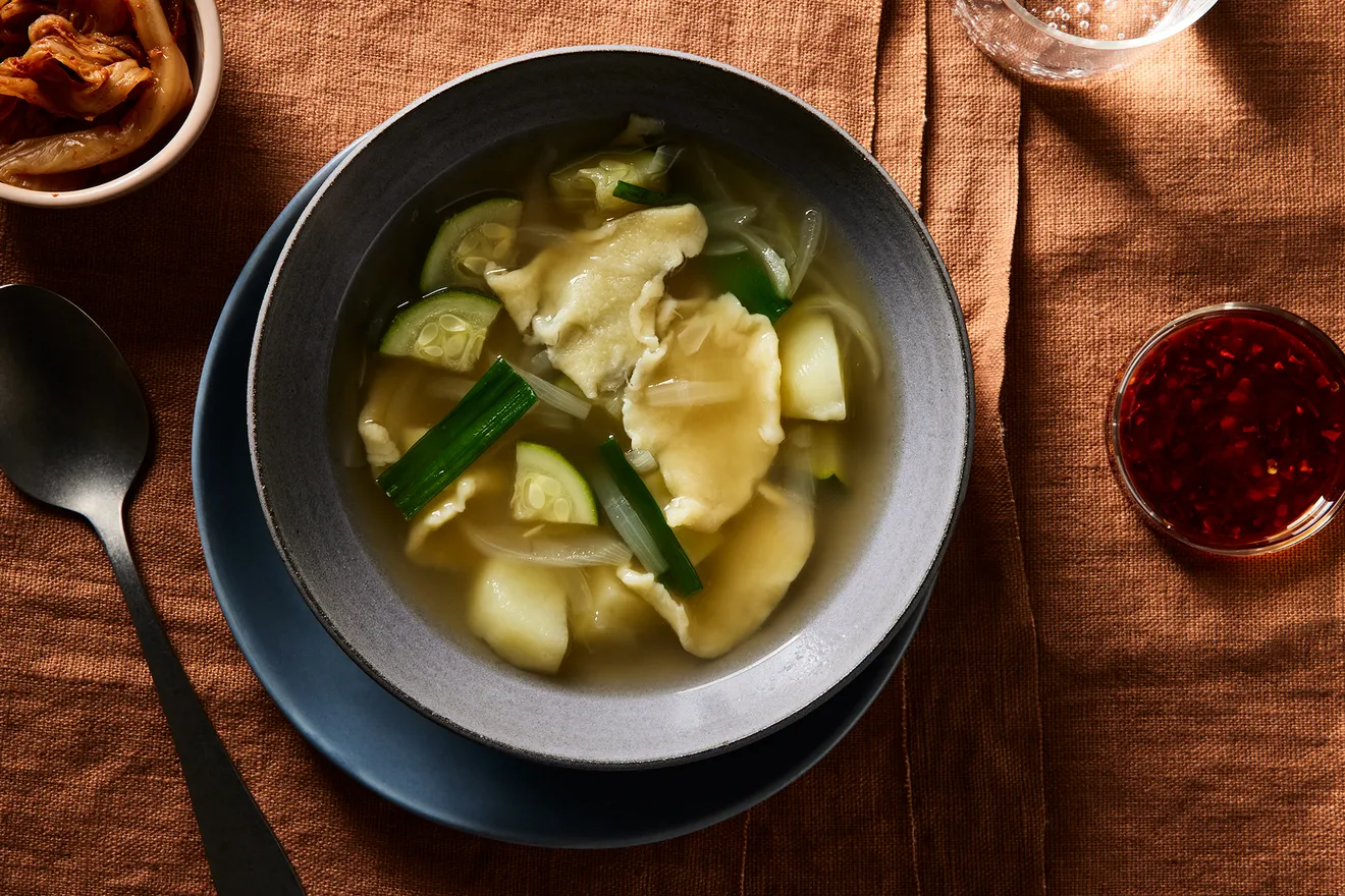 Hand-Torn Noodle Soup