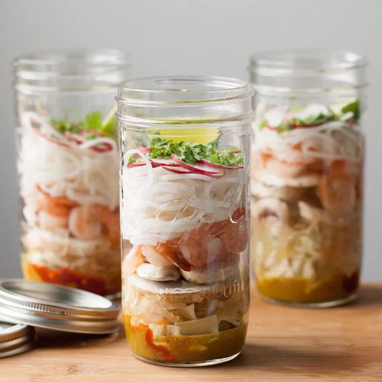 Kimchi Shrimp Cup of Noodles