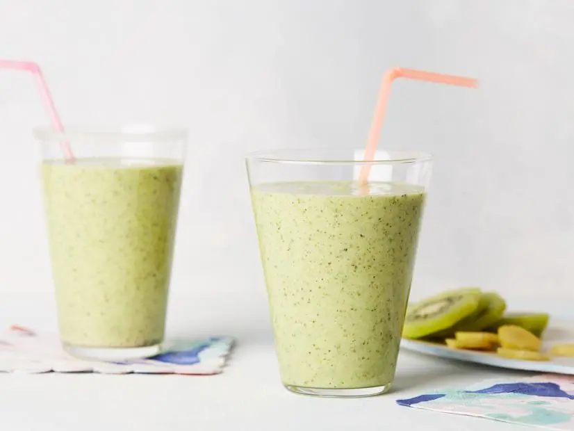 Kiwi-Ginger Zinger Protein Smoothie