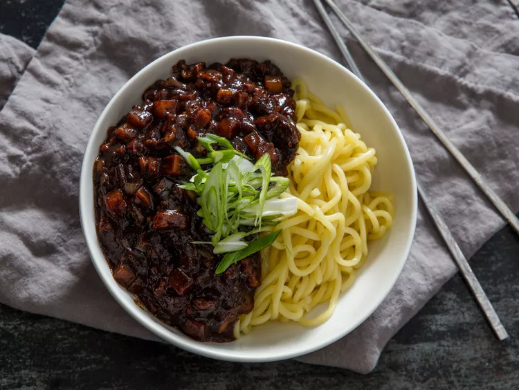 Korean Black Bean Noodles