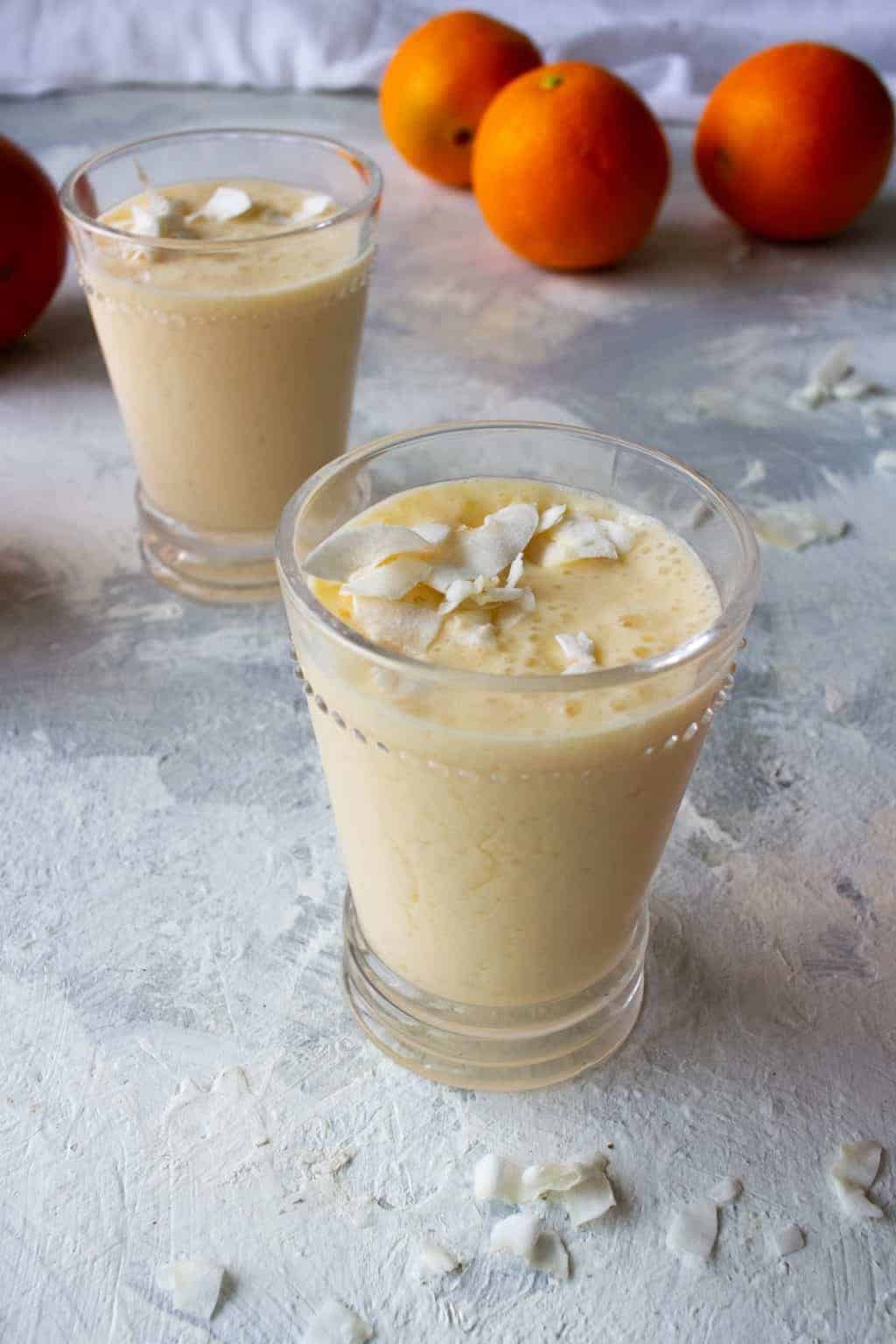 ORANGE SMOOTHIE WITH KEFIR