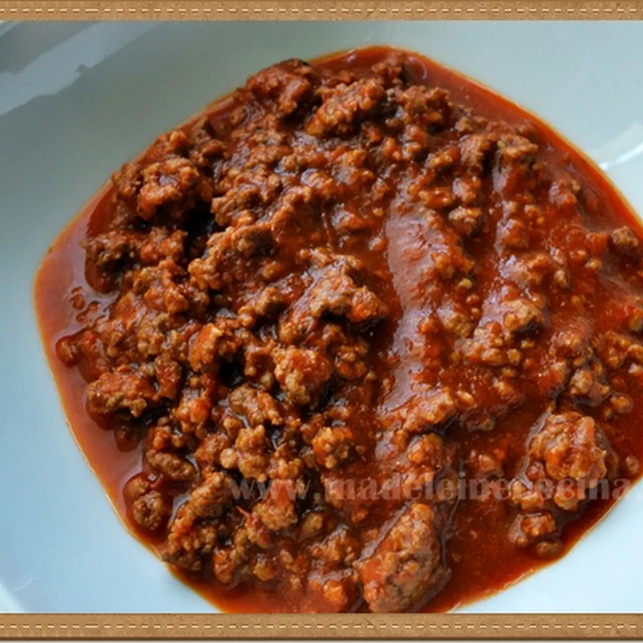 Red Picadillo Ground Beef Chili