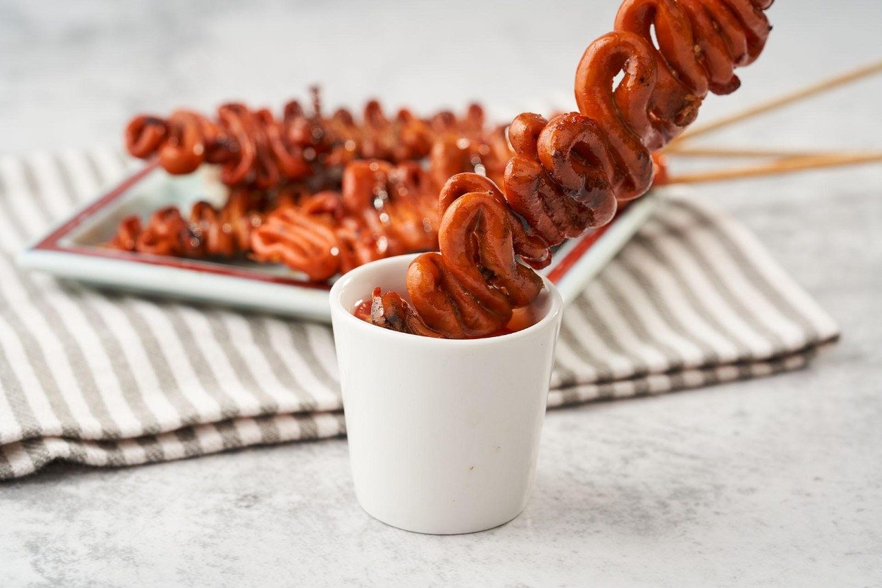 Filipino Grilled Chicken Intestine