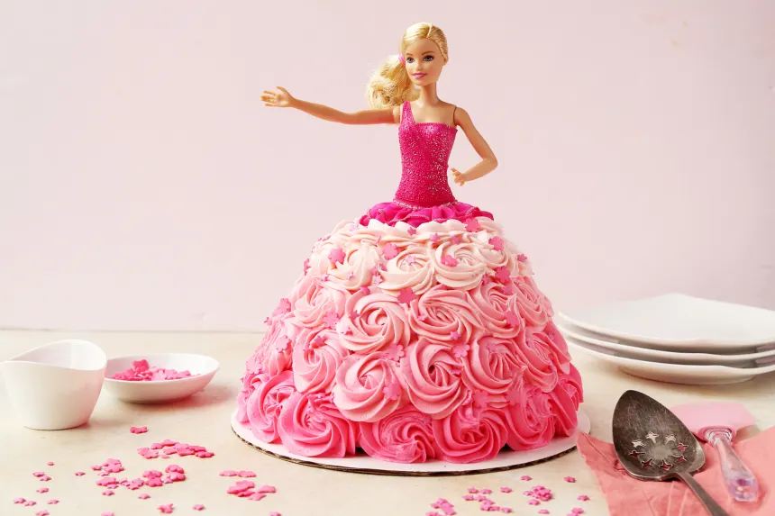 Barbie Birthday Cake