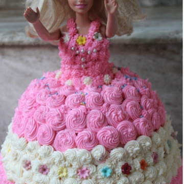 Barbie Doll Cake Recipe