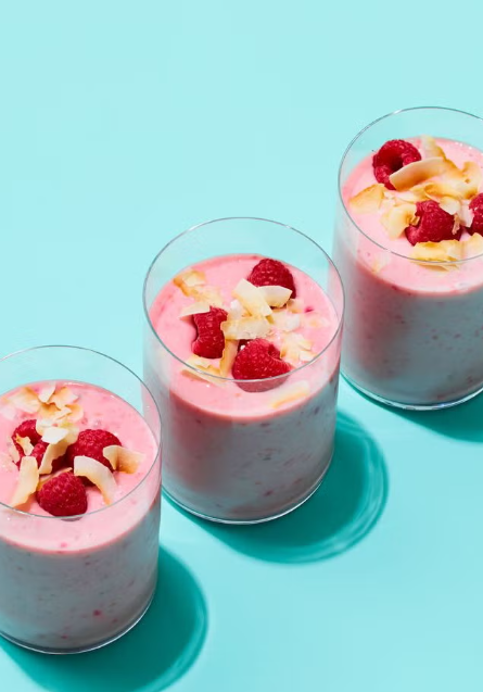 Coconut Raspberry Smoothie
