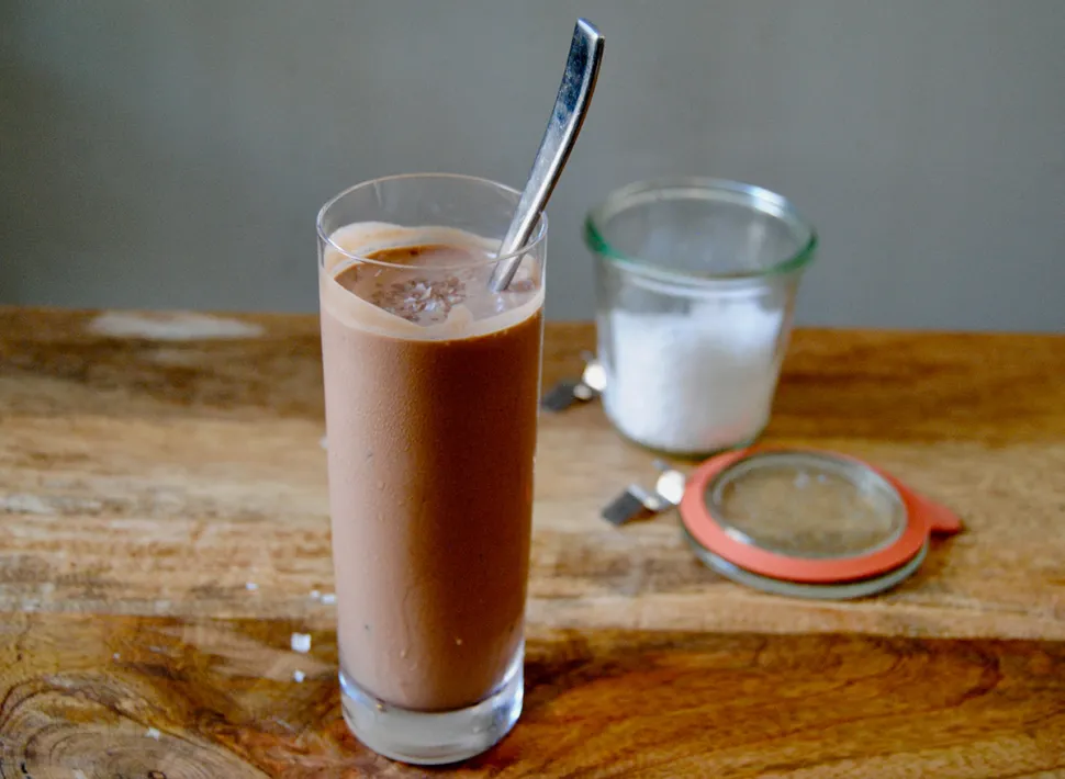 Paleo Tahini Chocolate Shake Recipe