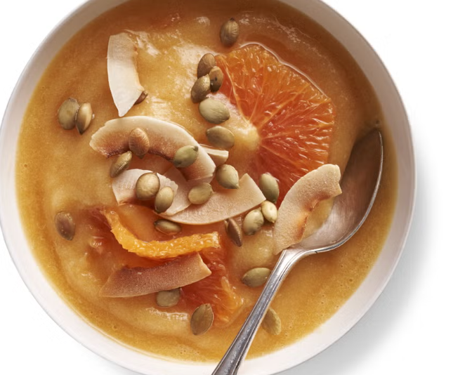 Peach Smoothie Bowls