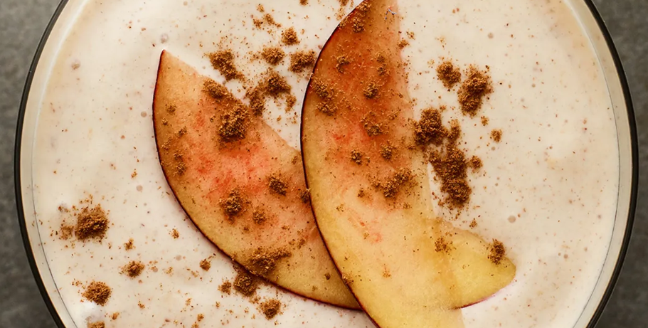 Peach and Pecan Smoothie