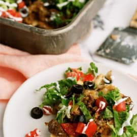 20 Minute Taco Salad Casserole Recipe