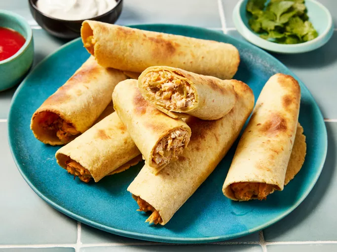 Air Fryer Chicken Taquitos