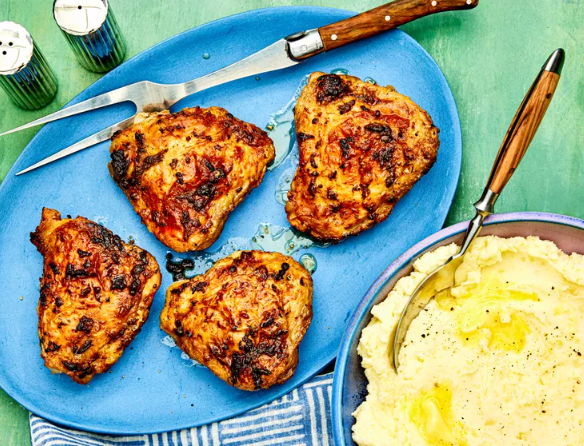 Air-Fryer Chicken Thighs