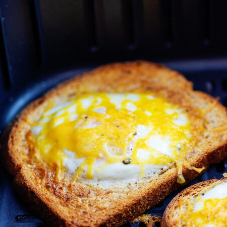 Air Fryer Egg Toast