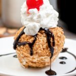 Air Fryer Fried Ice Cream