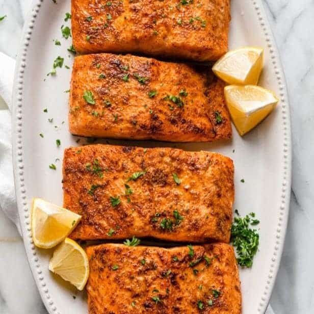 Air Fryer Salmon