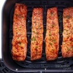 Air Fryer Salmon (Perfect In 10 Minutes!)