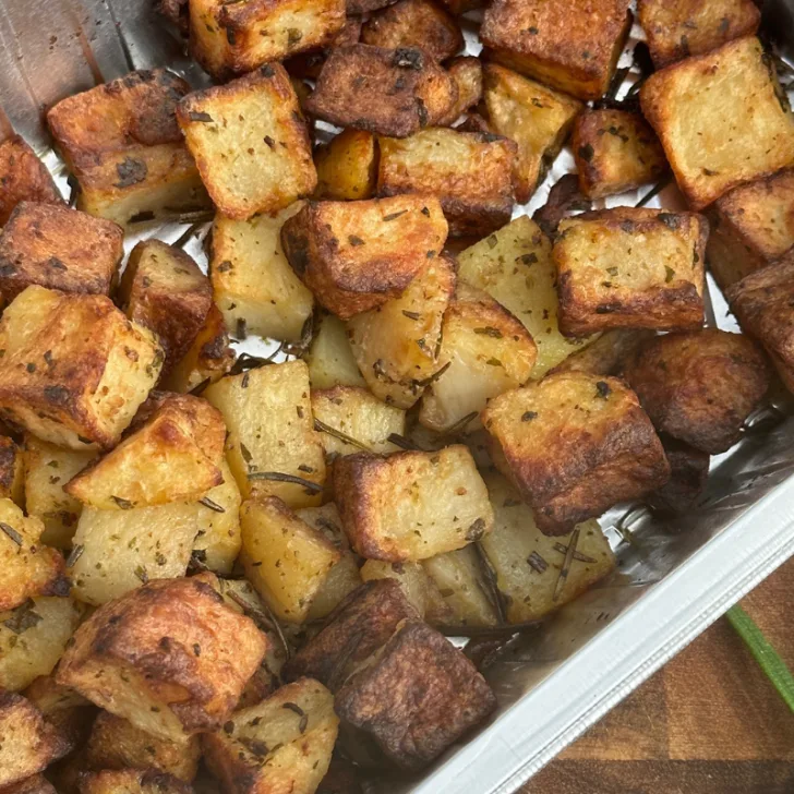 Air fryer parmentier potatoes