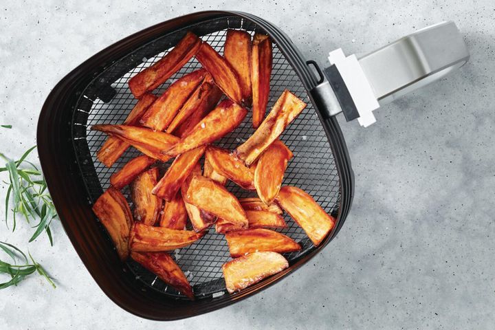 Air fryer sweet potato chips