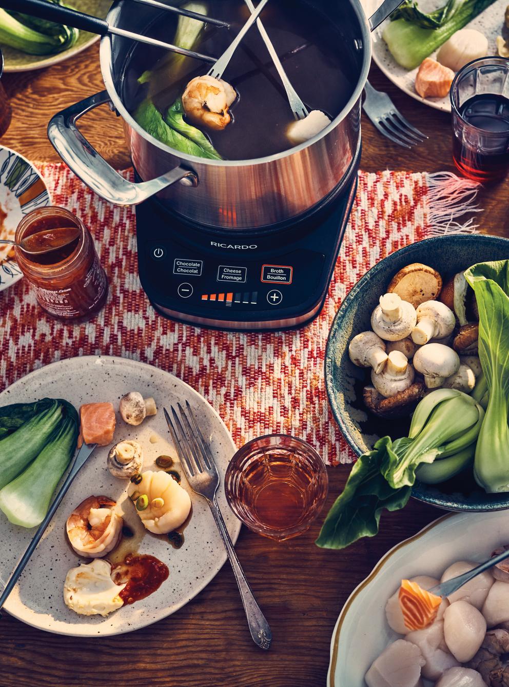 Chinese Seafood Fondue