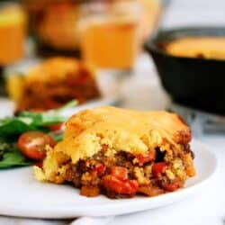Cornbread Sloppy Joe Casserole