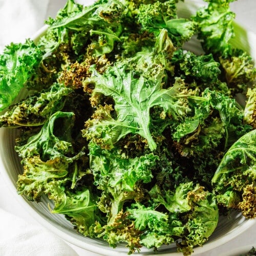 Crispiest Air Fryer Kale Chips