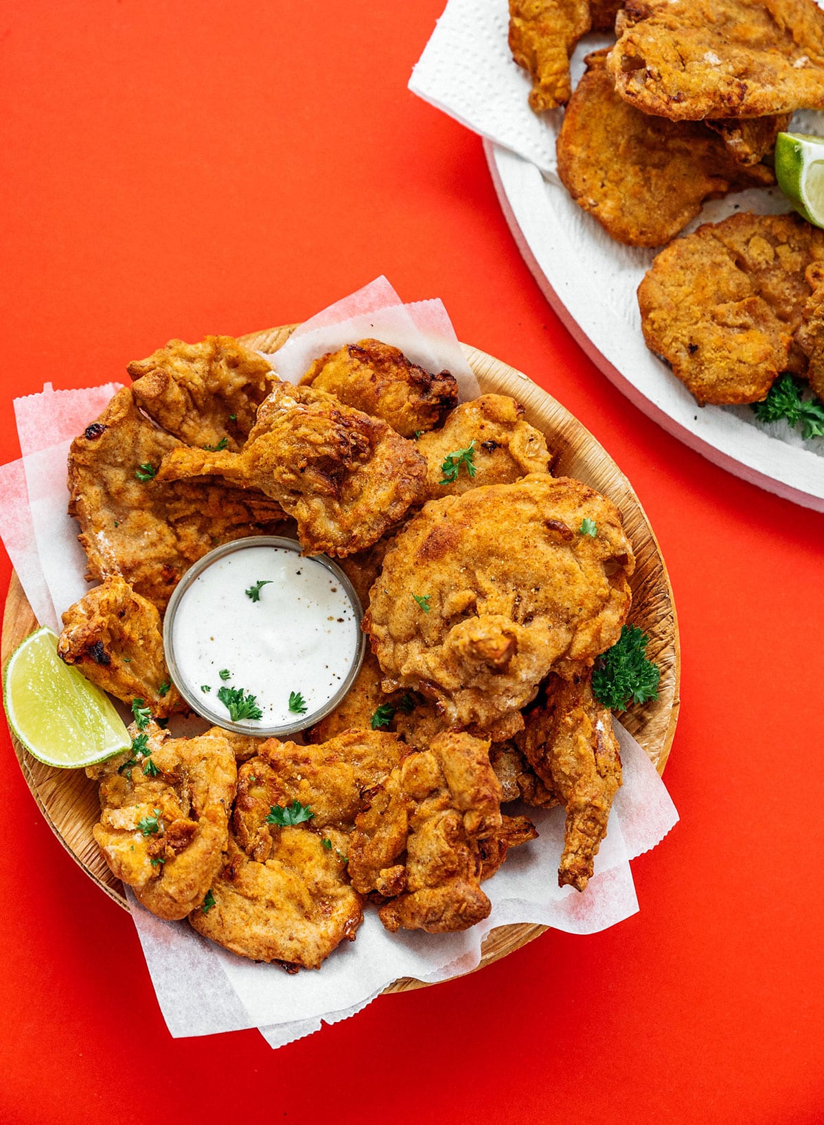 Fried Oyster Mushrooms 